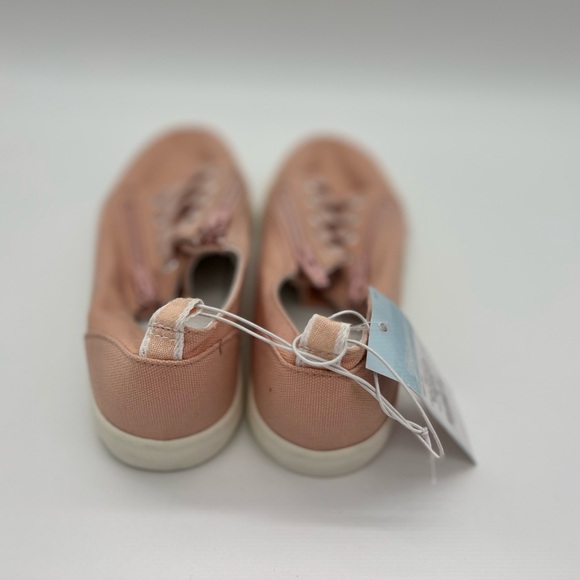 Cat & Jack Girls Lucian Double Zipper Closed Toe Sneakers Size 5 Blush Pink - Picture 6 of 6